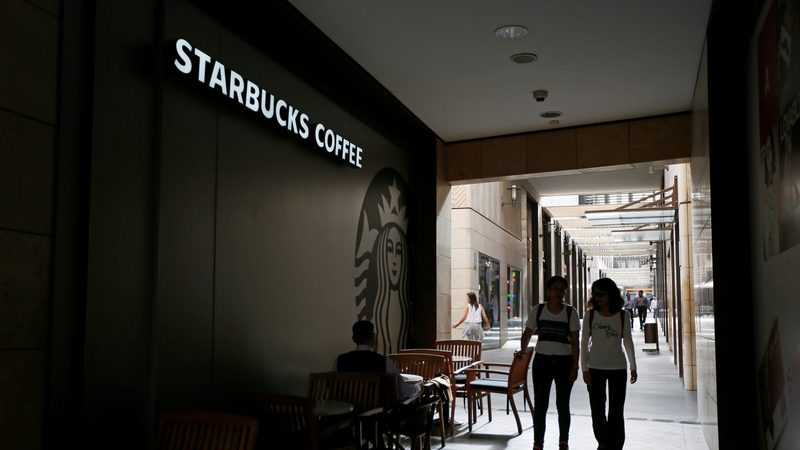 A Starbucks cafe in Beirut, Lebanon. Jobs are being cut due to 'continually challenging trading conditions' in the Mena region