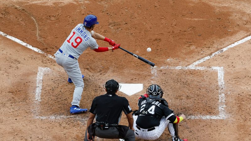 Former Chicago Cubs player Andrelton Simmons, pictured here in 2022, is one of Baseball United's co-owners. The company will launch franchises in three Saudi cities