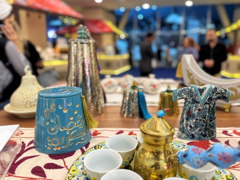 Retailers at Dubai's Mall of the Emirates, UAE, prepare for Ramadan