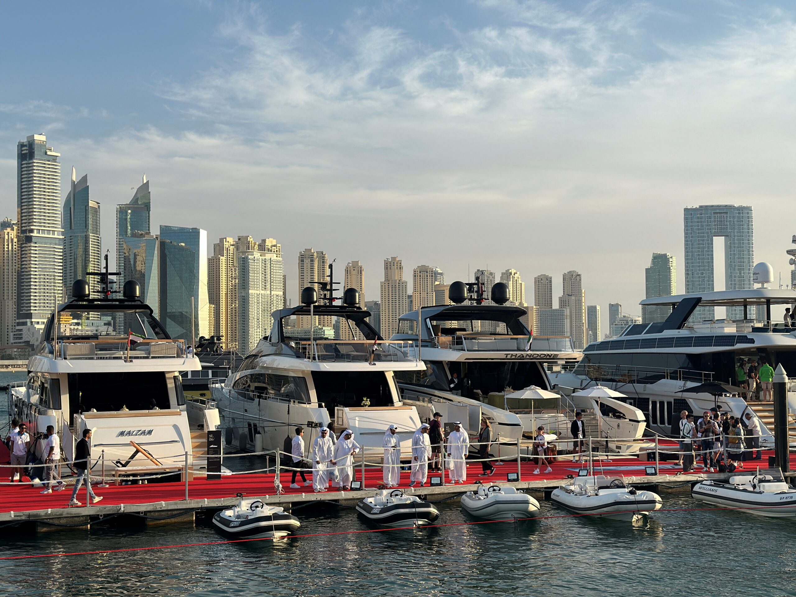 Italian exporters Dubai boat show 2024