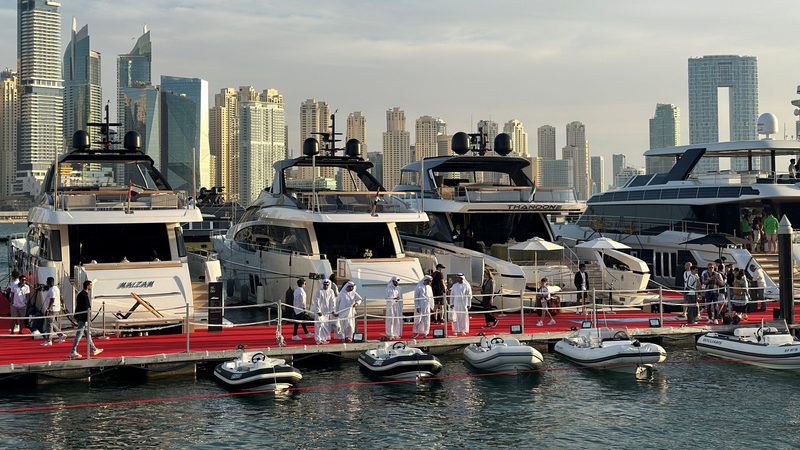 Italian exporters Dubai boat show 2024