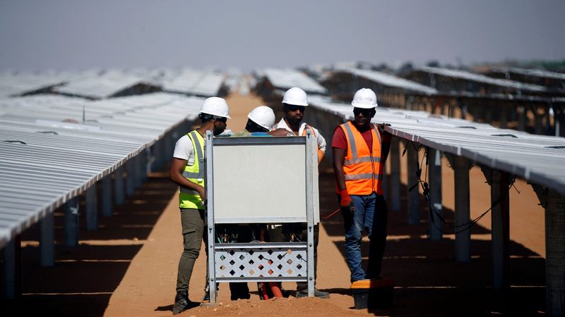 Arab Energy Fund TAEF solar farm