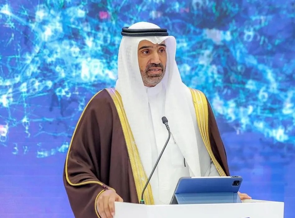 Saudi Arabia's minister of human resources Ahmad bin Sulaiman Al-Rajhi. The sector is the latest to be targeted in the kingdom's Saudisation drive