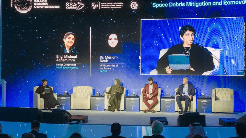 saudi space debris