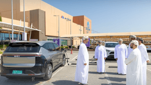 The five-seater Alive 1 made by Omani company Mays can drive 510 kms on a single charge