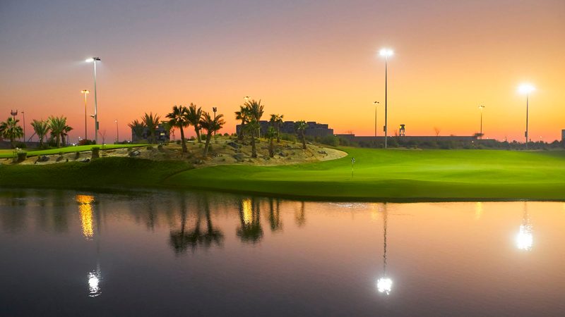 The Yas Acres Golf and Country Club. Would membership be enough of a perk to swing a decision to set up in Abu Dhabi?