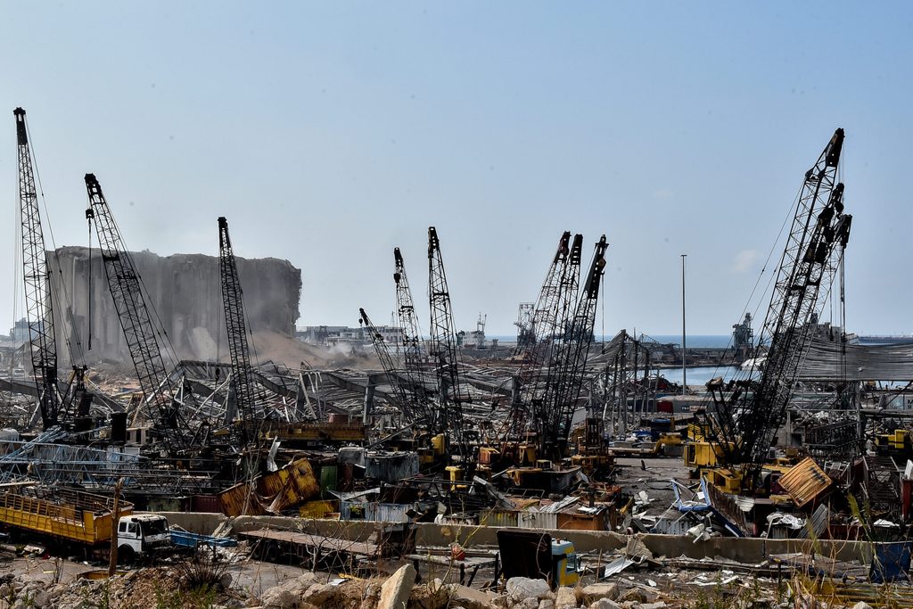 The 2020 explosion caused $15bn of damage and reduced the port's capacity