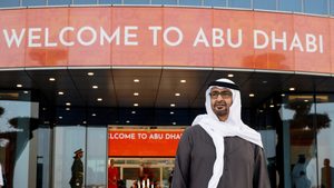 UAE president Sheikh Mohamed bin Zayed Al Nahyan. Abu Dhabi's overall economy showed 3% growth last year compared with 2022