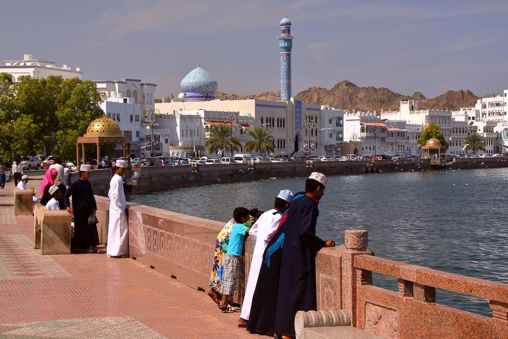 Residents in Muscat. Oman's government is taking steps to increase the size of its debt market