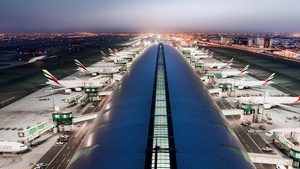 The number of international passengers at DXB reached nearly 87 million in 2023, rising 32% from the previous year
