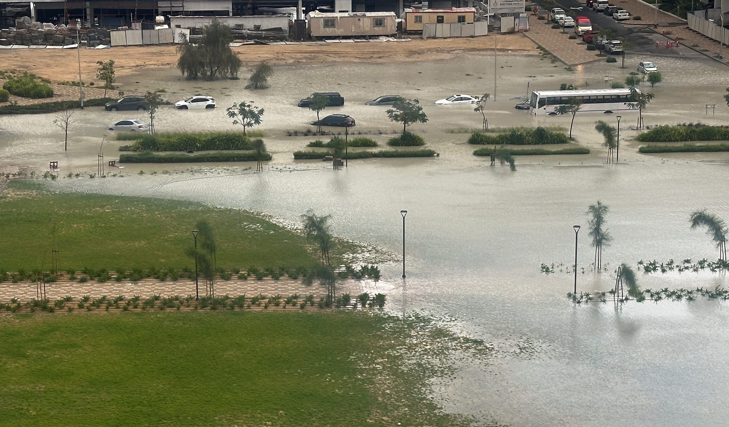 Flood, Water, Car In urban environments rainwater flows over the surface, accumulating pollutants and debris