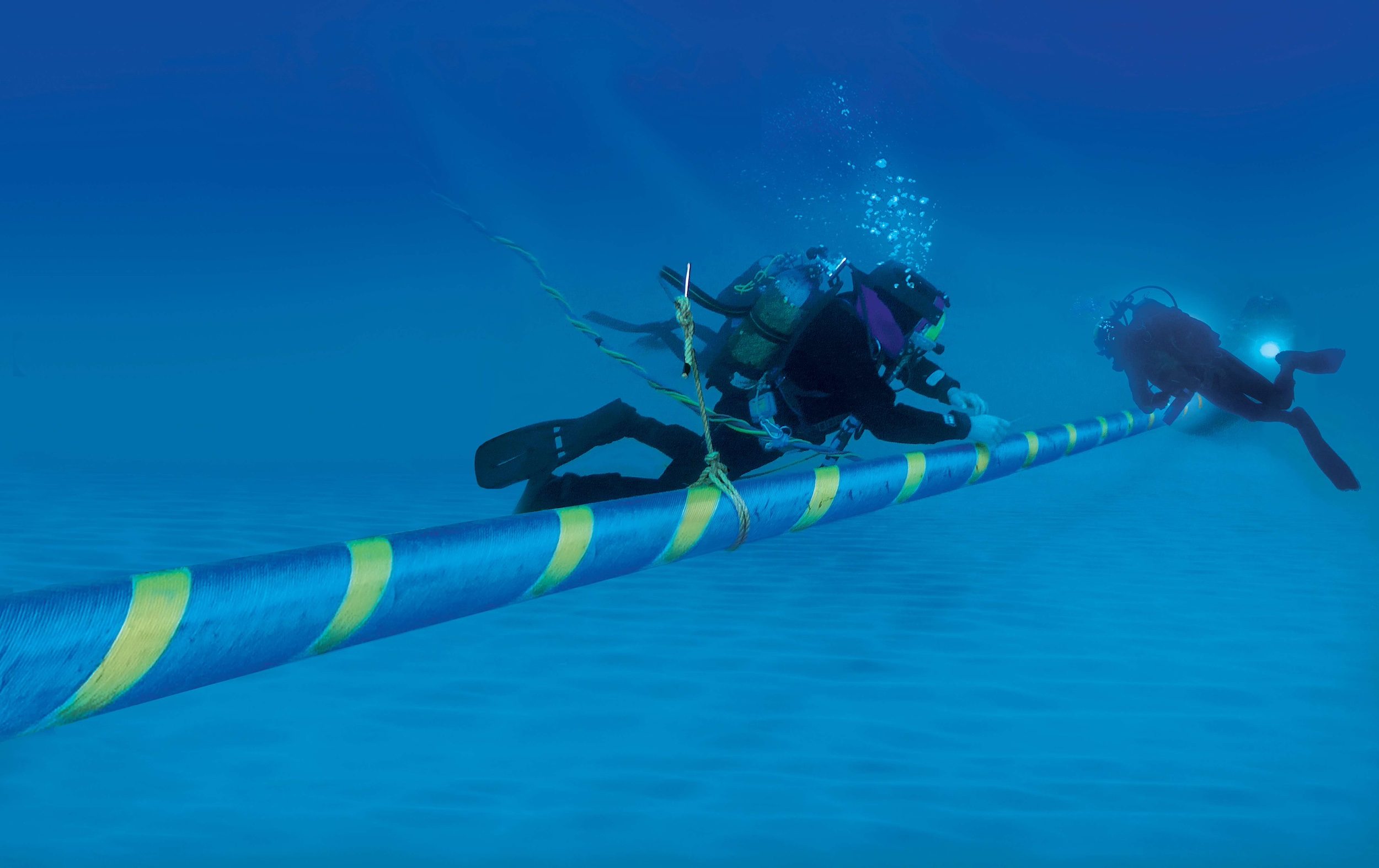 The Elmed undersea power line will run from the electrical substation at Partanna in Sicily to a substation at Mlaabi, Tunisia