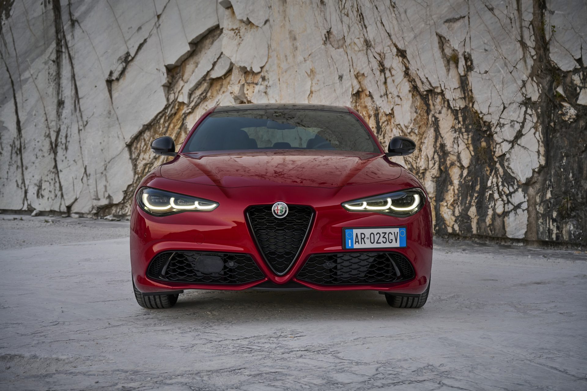 An Alfa Romeo Giulia MCA. The Italian marque is one of the multinational company's brands