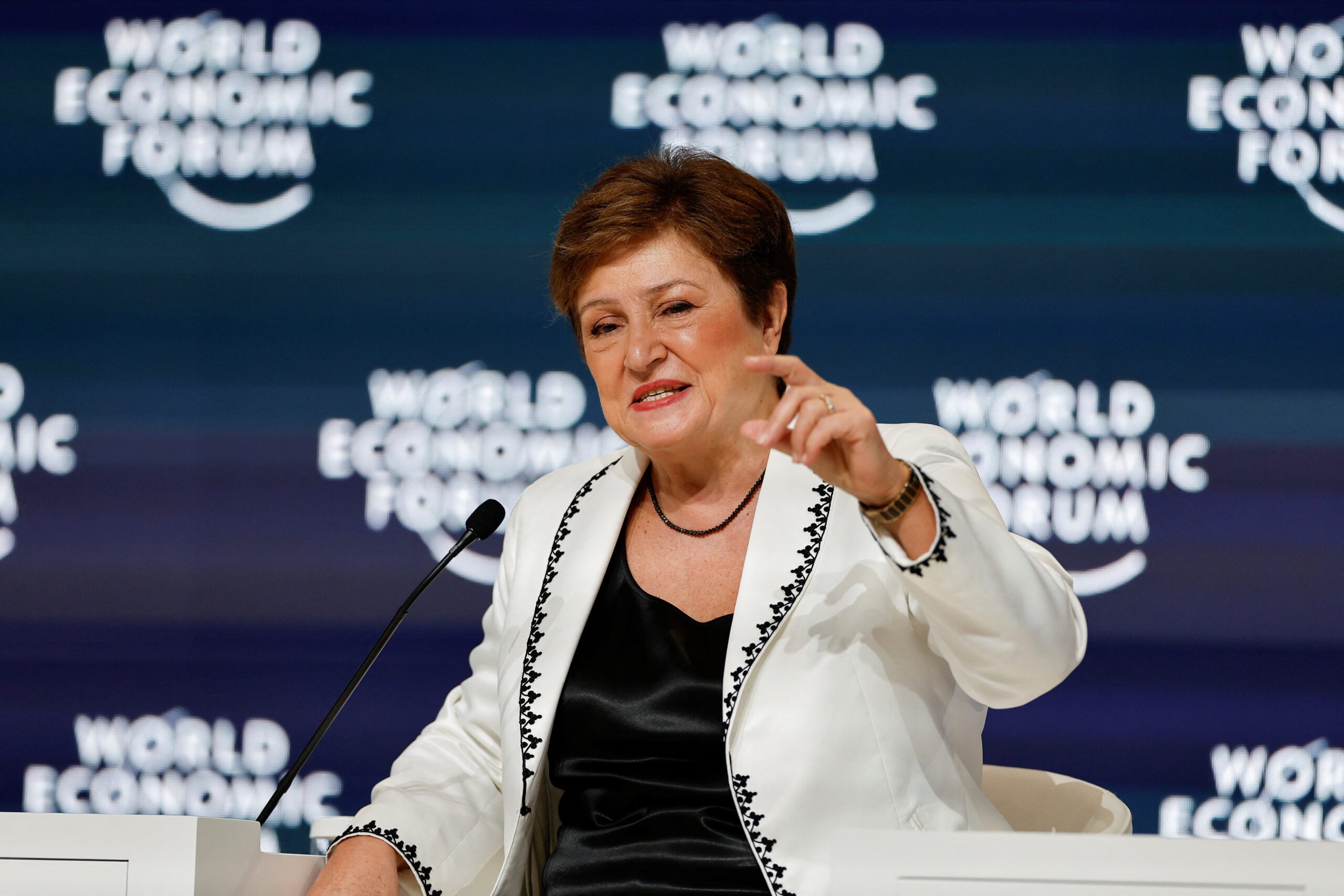 Kristalina Georgieva, IMF managing director, told the forum the decade should be remembered as 'the Transformational Twenties'