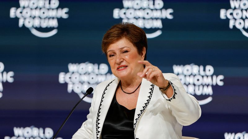 Kristalina Georgieva, IMF managing director, told the forum the decade should be remembered as 'the Transformational Twenties'