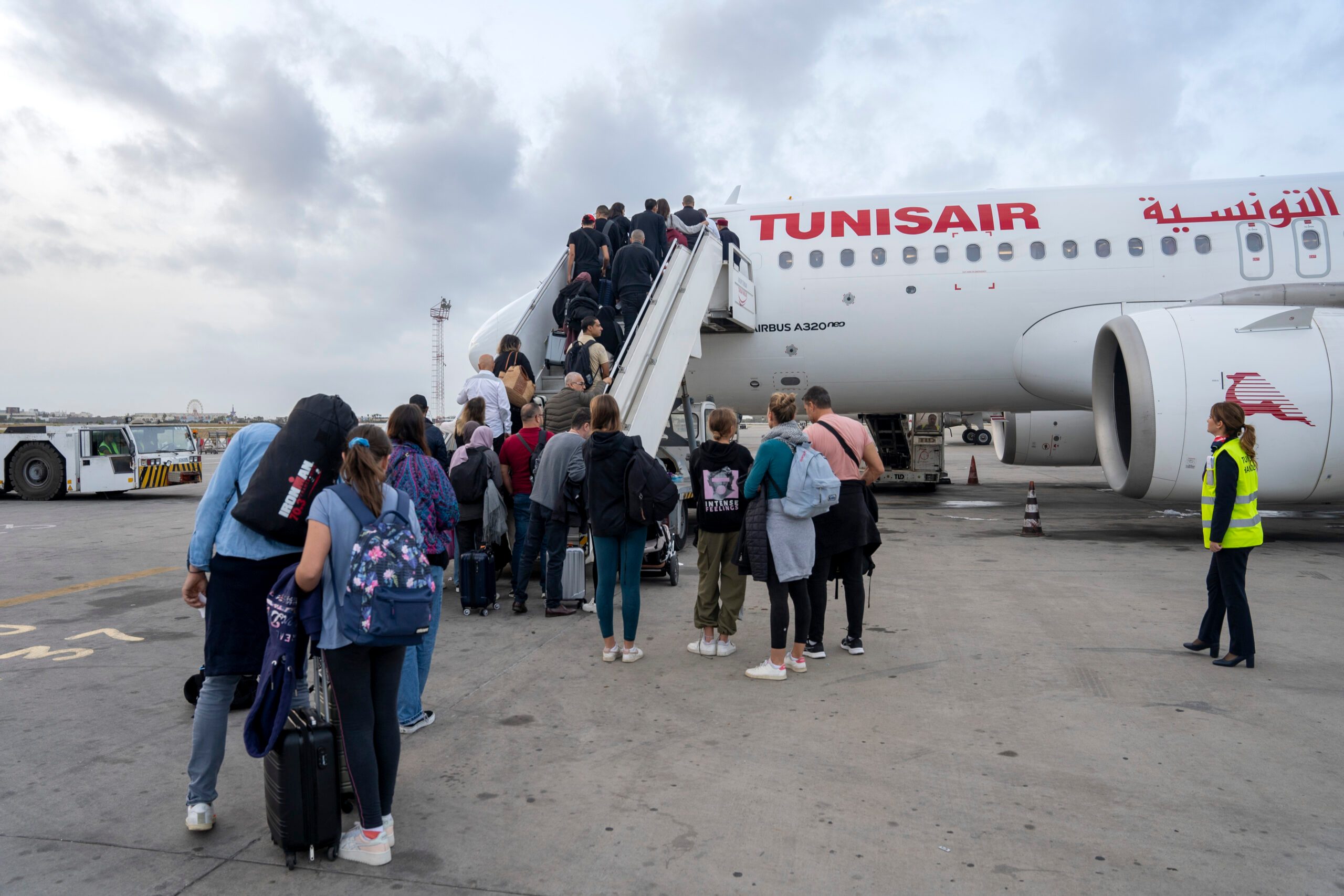 Tunisair passenger numbers were up slightly in the first quarter of 2024