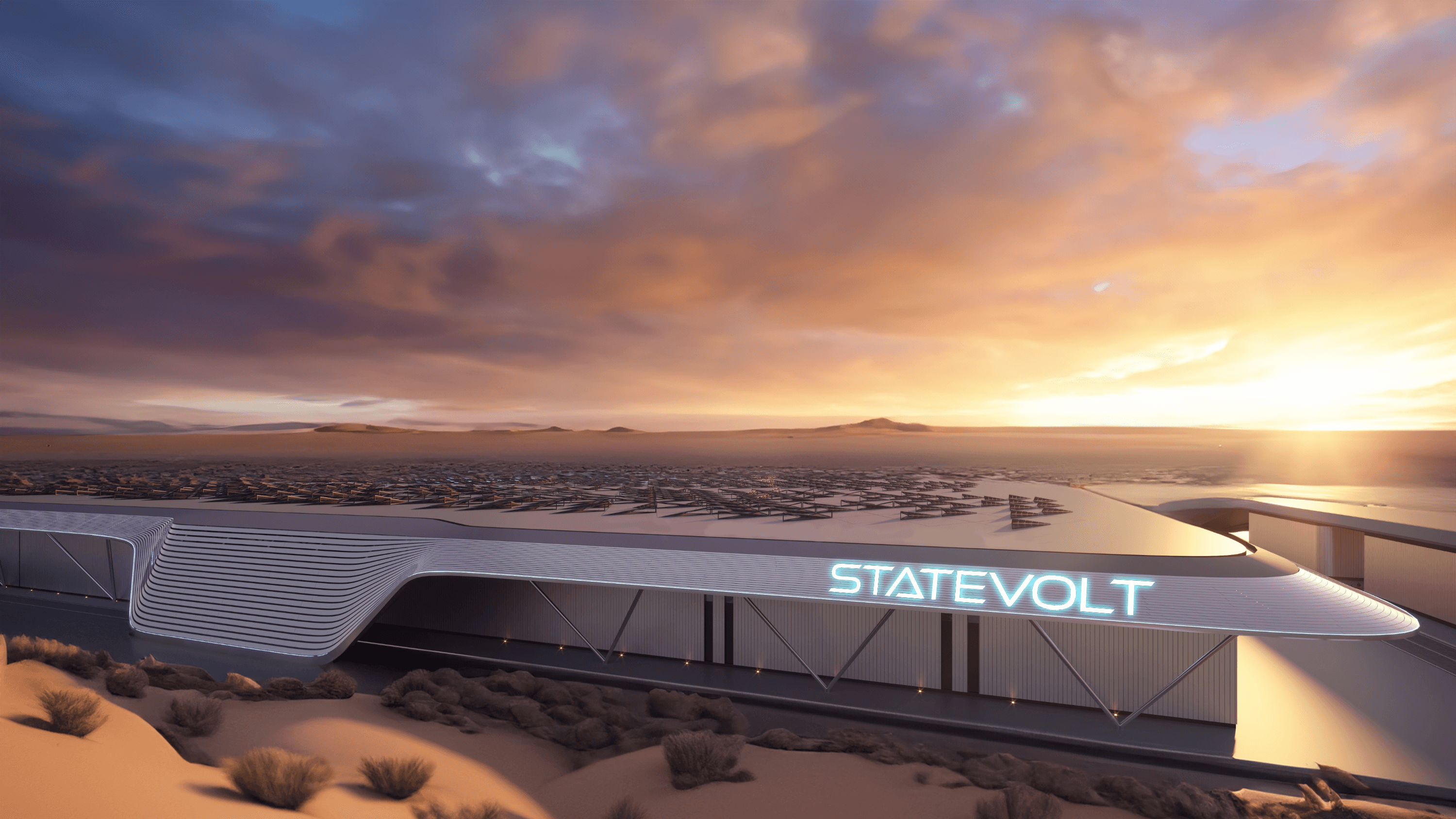 Statevolt factory rendering