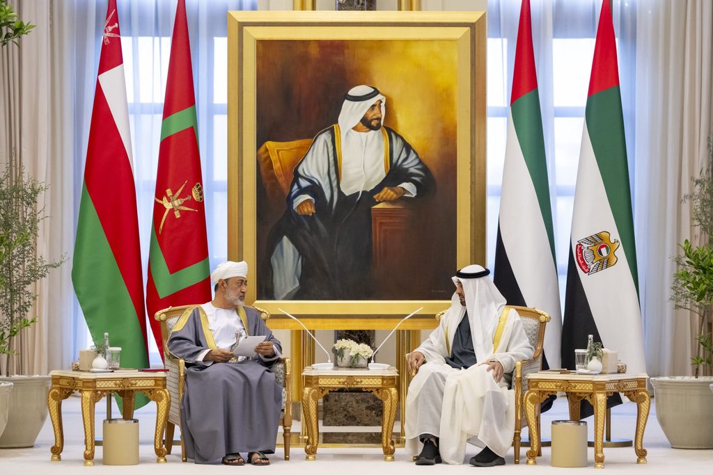 Oman UAE deals Sultan of Oman president of UAE