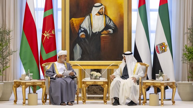 Oman UAE deals Sultan of Oman president of UAE