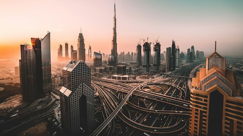 Real GDP growth projection for the UAE was revised to 3.9 percent this year, up from 3.7 percent