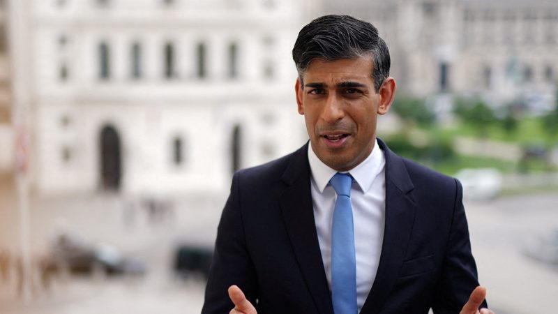 UK Prime Minister Rishi Sunak said the pledge ' sets a precedent for global standards on AI safety'