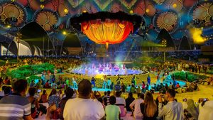 A Diwali celebration held during Expo 2020 in Dubai. GCC officials want to work together to prevent event clashes