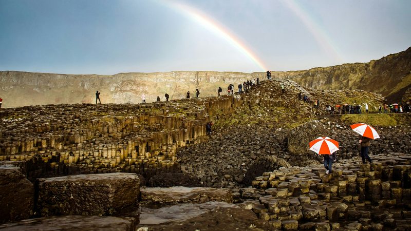 Beautiful sites such as the Giant's Causeway and the gentle 'soft weather' rain would appeal to Gulf tourists