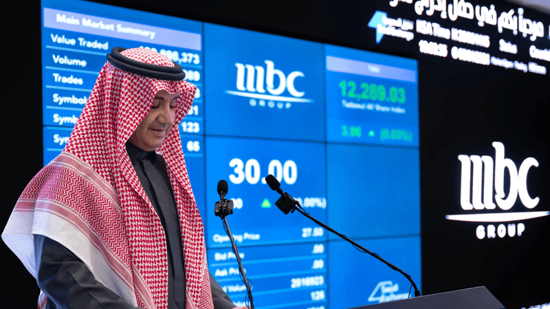 Waleed bin Ibrahim Al Ibrahim, CEO of MBC Group, which raised $222 million with its IPO