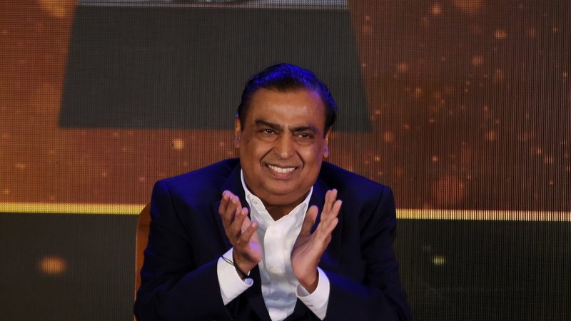 Mukesh Ambani, chairman and managing director of Reliance Industries which will receive the investment from AIDA and US-based KKR