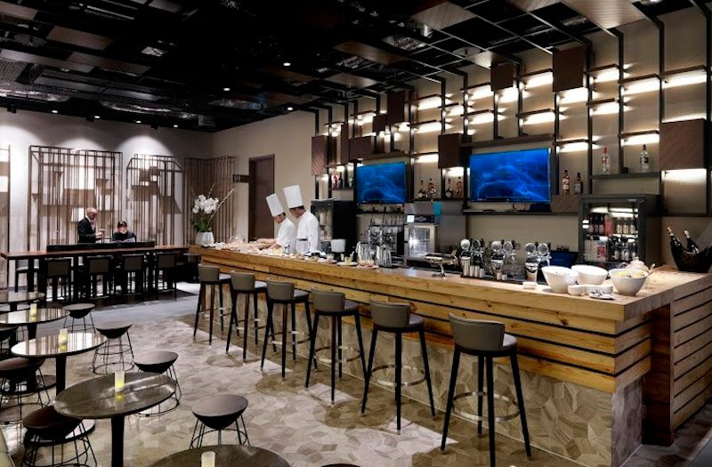 Indoors, Restaurant, Cafeteria