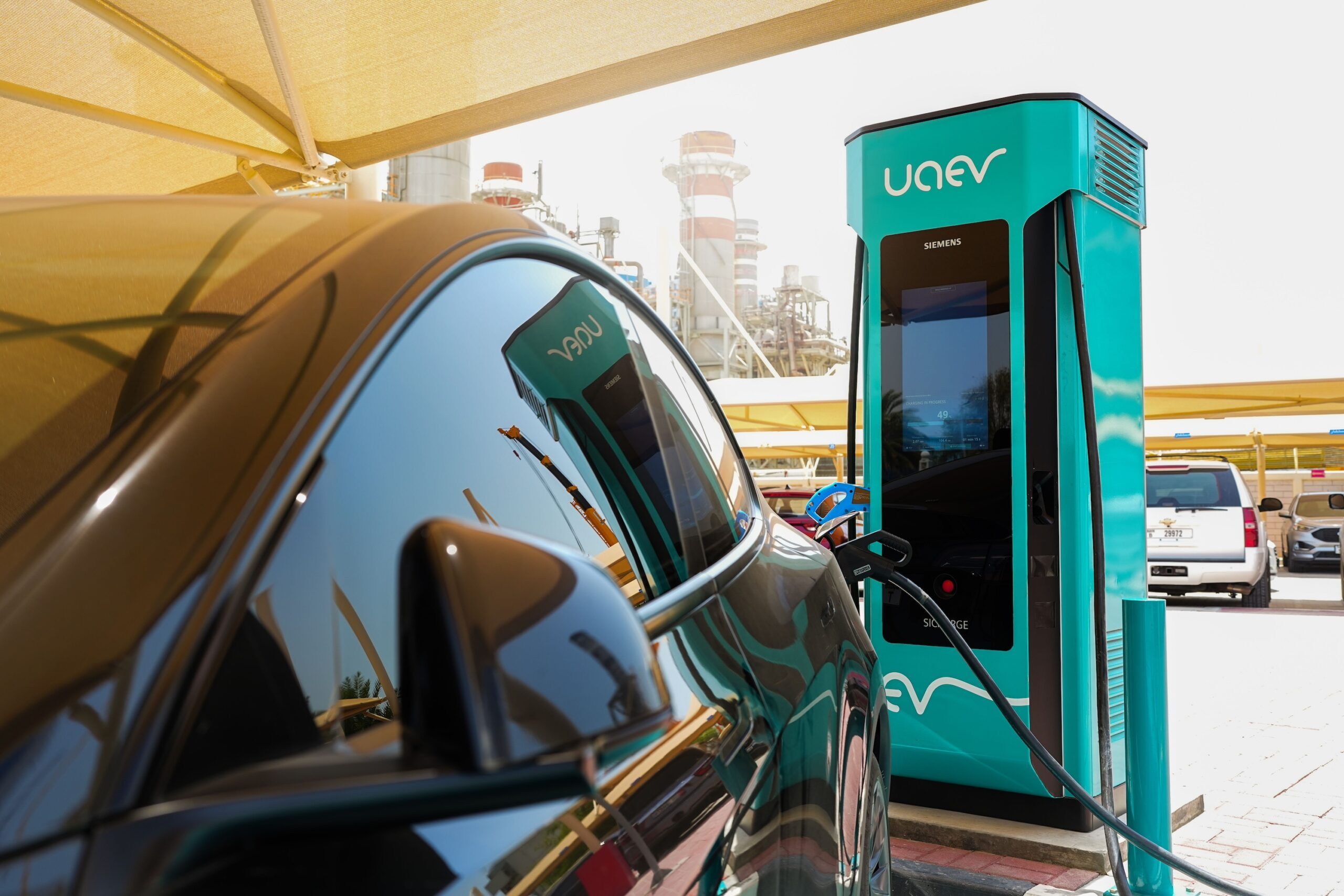 EV charger network UAE