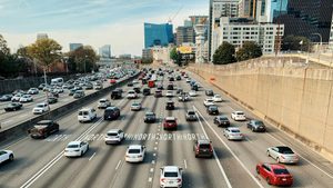 Opec oil demand US crowded highway