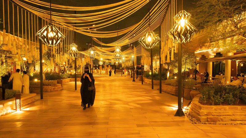 An extension of Diriyah's Bujairi Terrace, a popular nightspot, will open in November