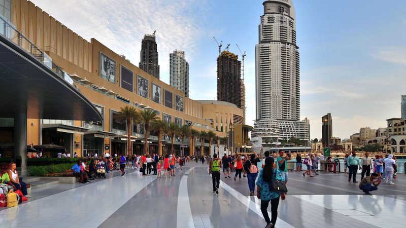 Europe provides a large source of Dubai's tourists