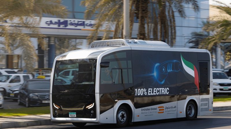 Emirates Global and Abu Dhabi Department of Economic Development plan to develop a factory that can produce electric buses and trucks