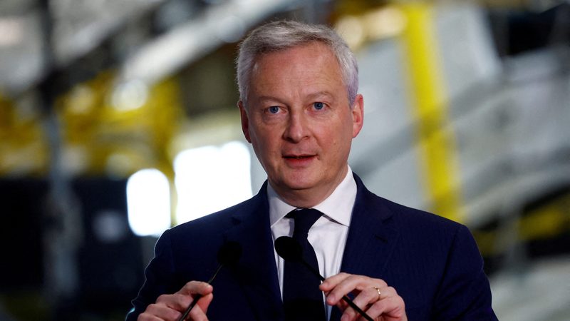Bruno Le Maire said France was also ready to help the UAE develop its own nuclear power plants