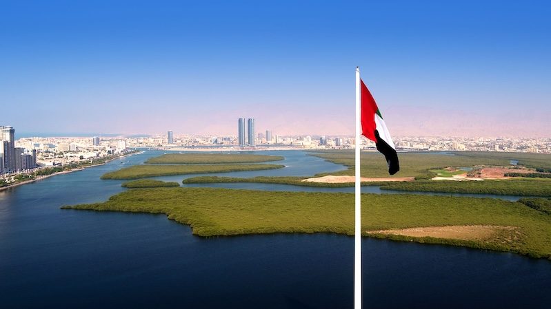 Flag, Outdoors, Water The emirate's mega tourism projects offer promising opportunities for investors and are a catalyst to attract new investment