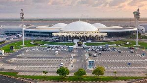 Sharjah airport. S&P says the emirate's fiscal deficits are expected to narrow gradually over 2024-2027