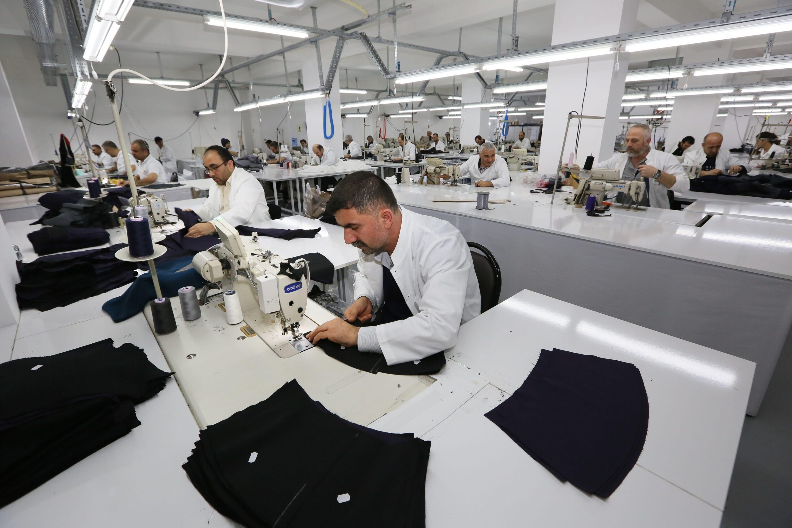 Workers at a textile factory in Istanbul. Turkish exporters are hoping for an increase in shipments to the Middle East