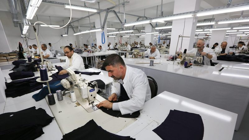 Workers at a textile factory in Istanbul. Turkish exporters are hoping for an increase in shipments to the Middle East