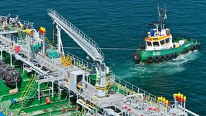An oil tanker in Fujairah Port, UAE. Adnoc L&S will acquire the remaining 20% stake of Navig8 in 2027 for a deferred consideration of AED1.2 billion to AED1.7 billion