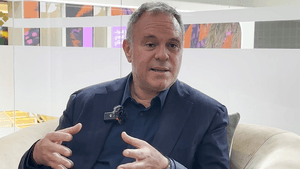Head, Person, FaceCon Korfiatis, CEO of Oman Air, told AGBI at Arabian Travel Market in Dubai in May that having one full-service airline and one low-cost carrier in Oman 'makes complete sense' Oman Air