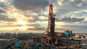 Drilling at Adnoc's Upper Zakum Concession. The UAE's annual production quota will reach 3.5 million bpd next year from 2.9 million bpd