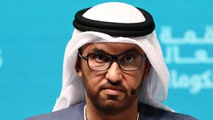 Adnoc CEO Sultan Ahmed Al Jaber. Opec+ will put 2.2 million bpd back on the market over the 12 months beginning in October