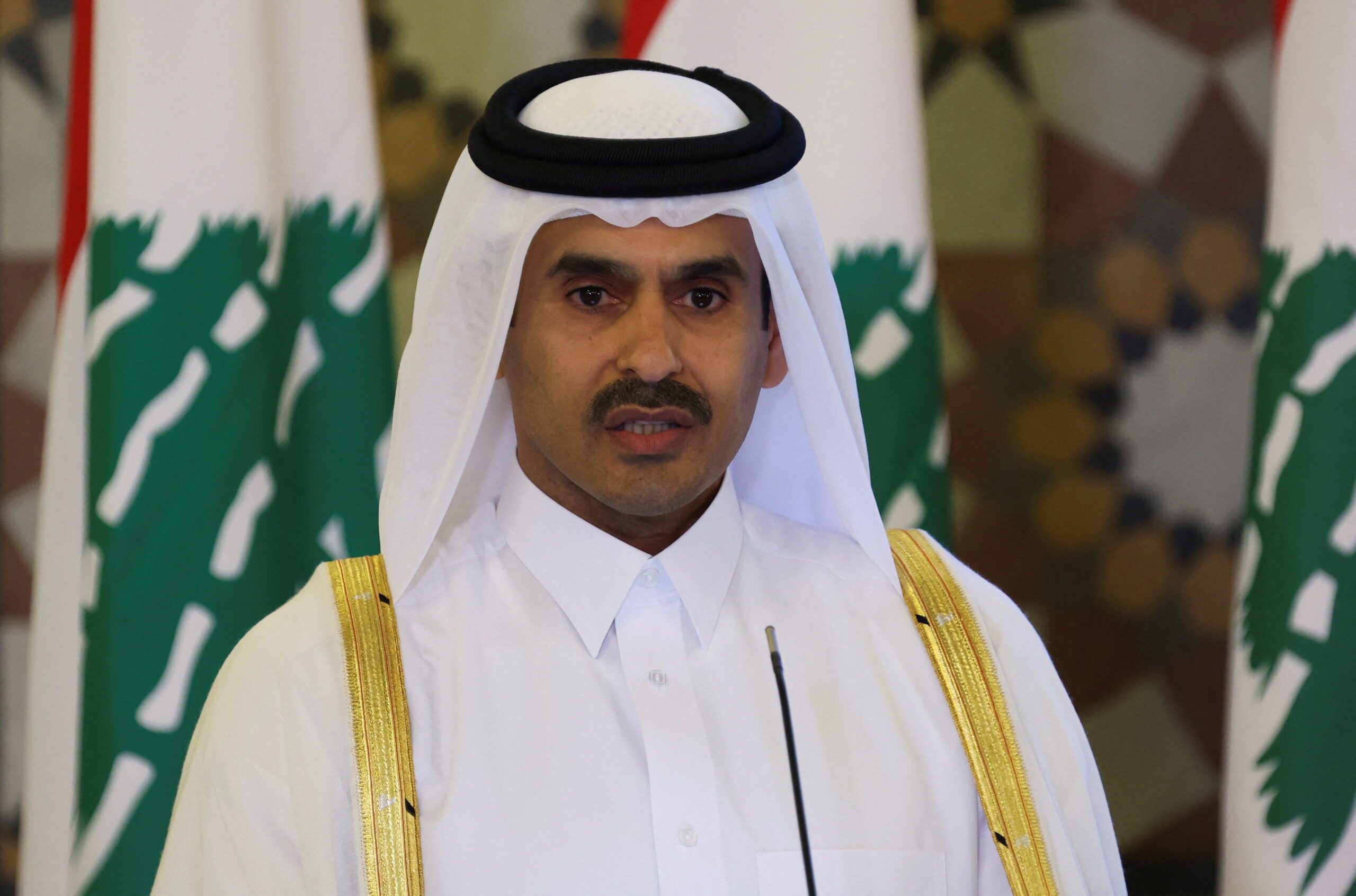 QatarEnergy CEO and Qatar's energy minister Saad Al Kaabi. The company has secured sales of 25 million tonnes of LNG in the past year