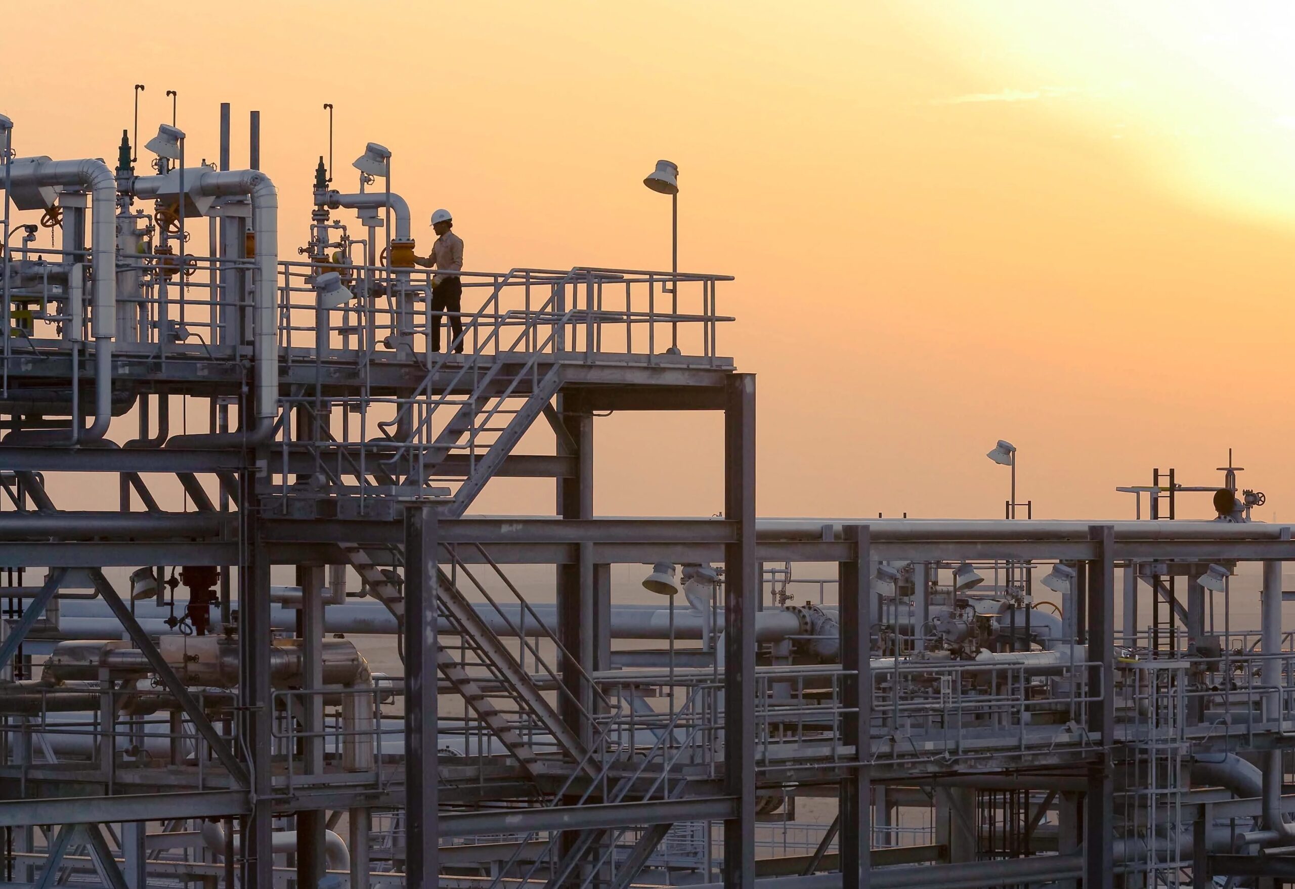 Saudi Aramco's Haradh gas plant. Saudi Arabia's two new power stations will provide four gigawatts of electricity combined