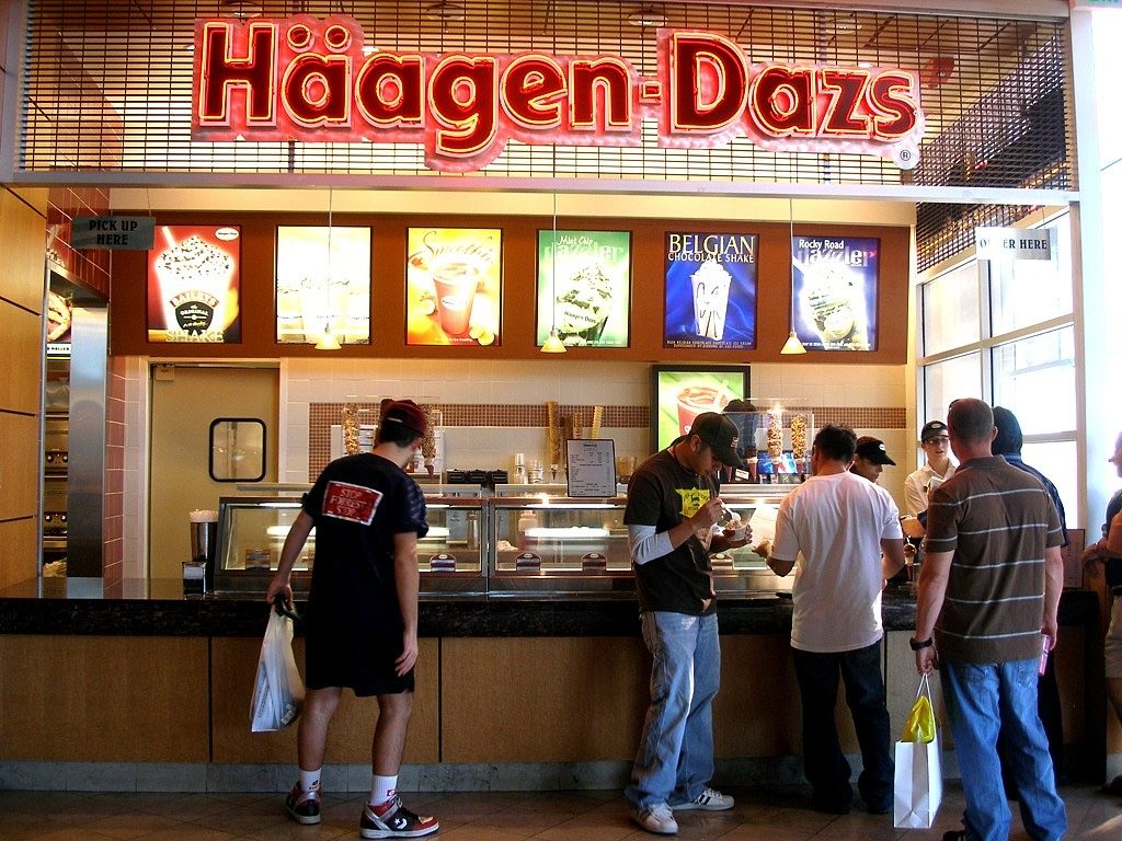Nestlé owns brands such as Häagen-Dazs