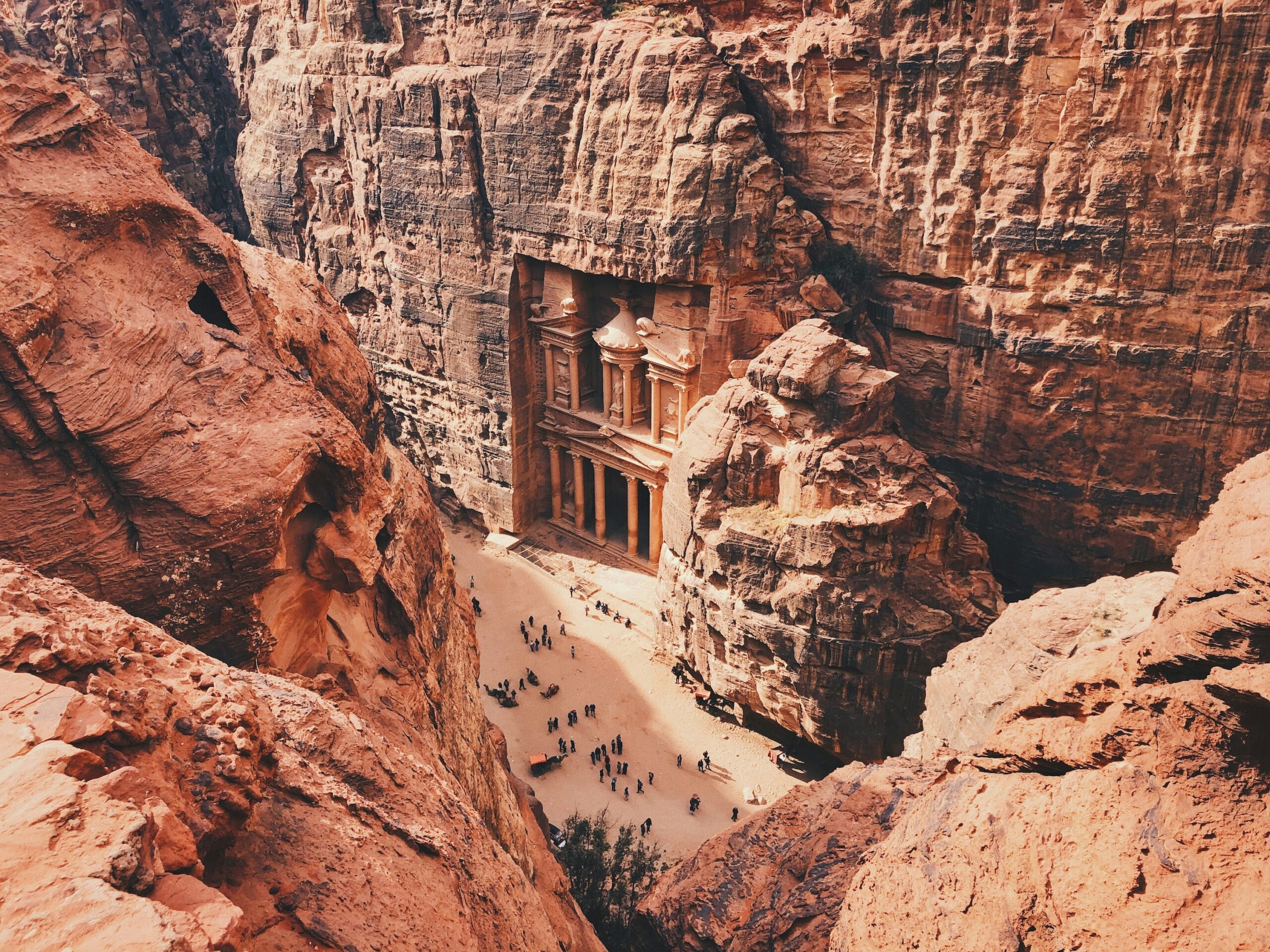 Cruise ships and airlines have cancelled or reduced services to Petra
