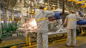 A Renault factory in Tangier. Morocco is forecast to become the largest car manufacturer in Africa this year