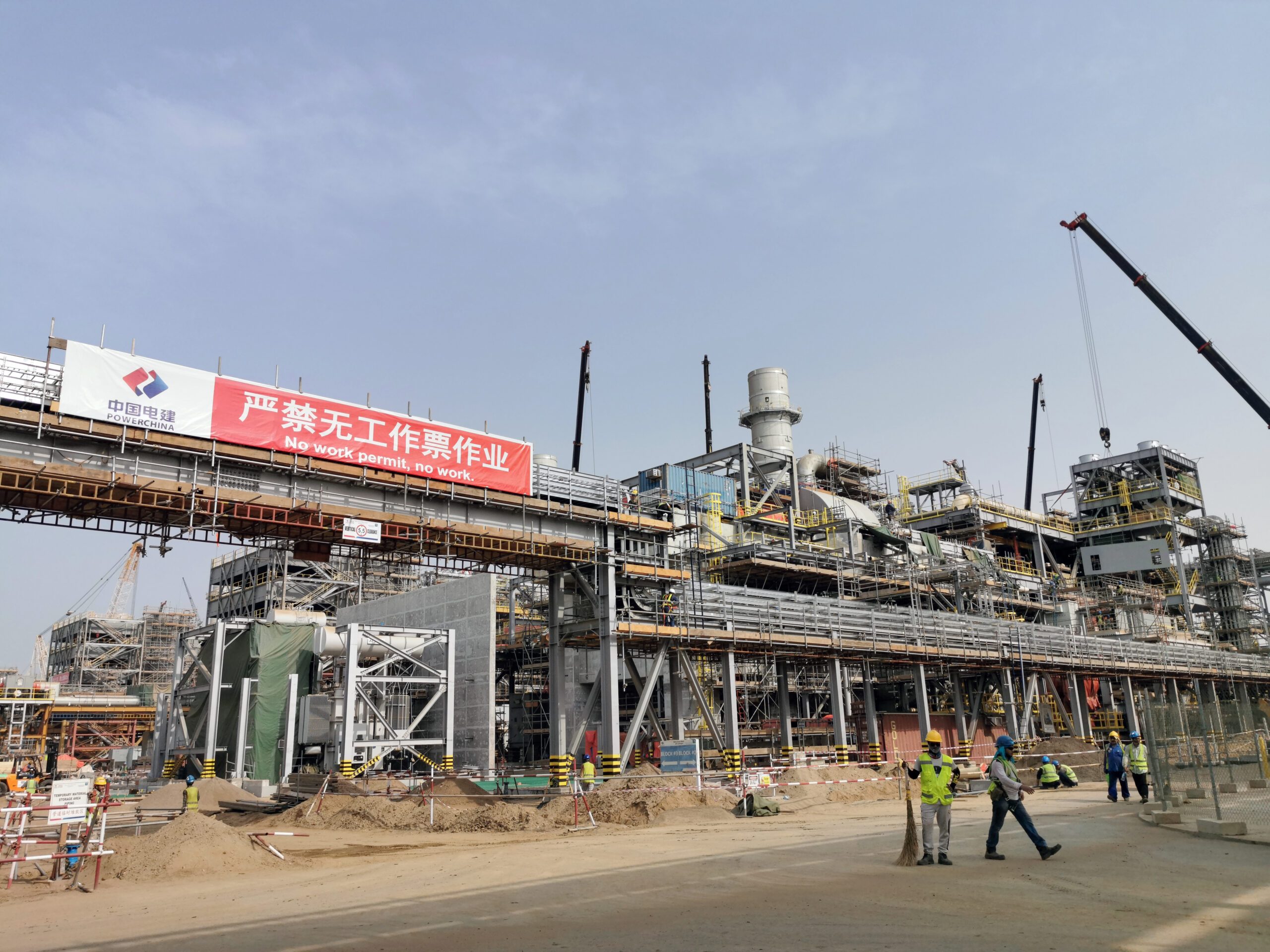 Chinese modular Saudi project
